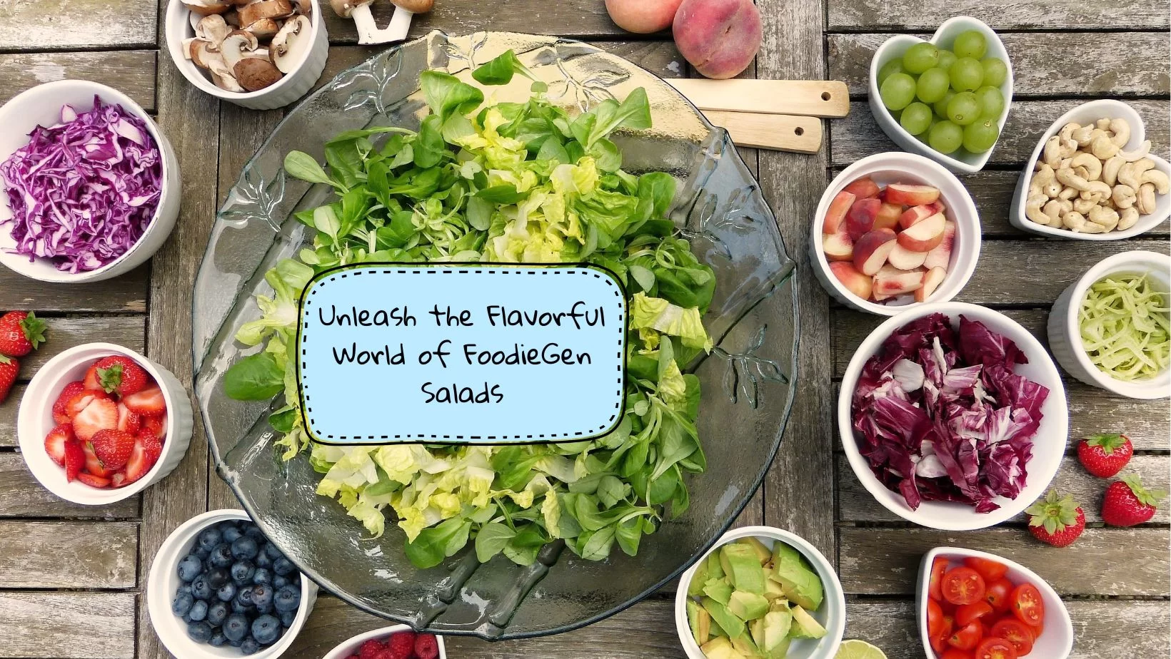 Unleash the Flavorful World of FoodieGen Salads